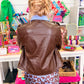 Heidi Faux Leather Jacket