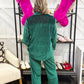Velvet Pant Set