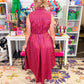 Jenni Striped Midi Dress