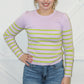 Olivia Striped Ribbed Sweater
