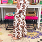 Cow Print Pant