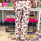 Cow Print Pant