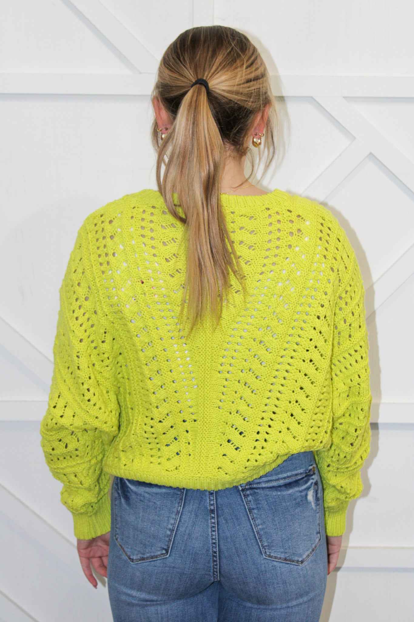 Victoria Crochet Sweater