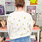 Lemon Embroidered Sweater
