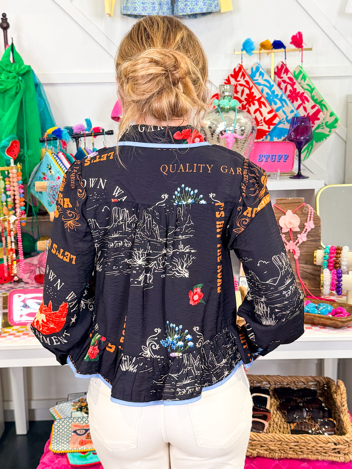 Let's Hit the Road Blouse