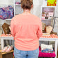 Lacey Terracotta Eyelet Top