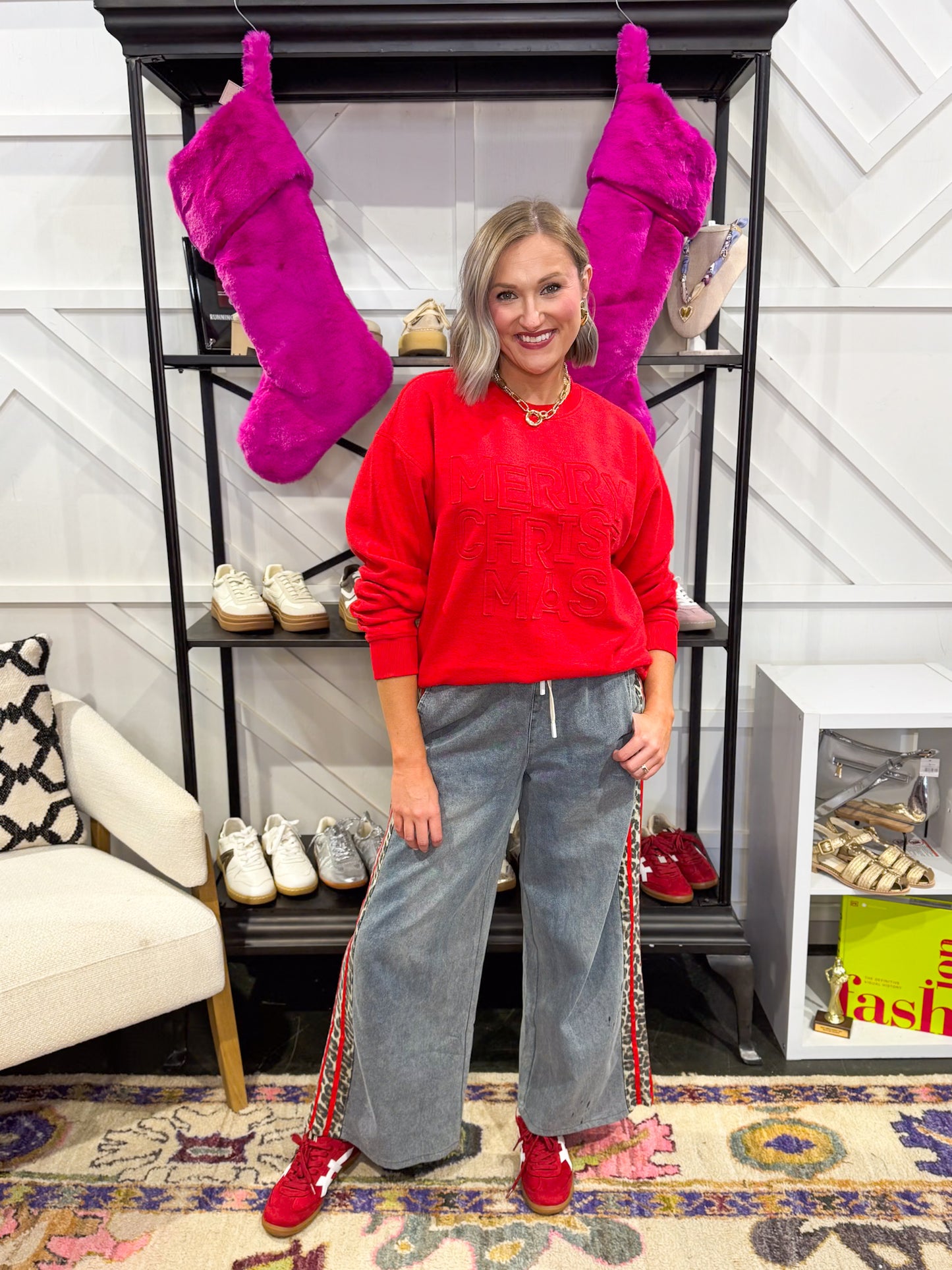 Merry Christmas Poncho Sweatshirt