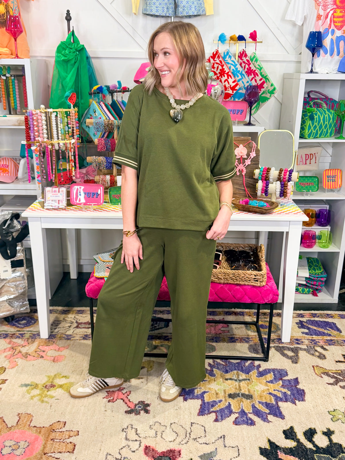 Wide Leg Everyday Sweat Set
