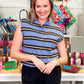 Tatum Striped Top