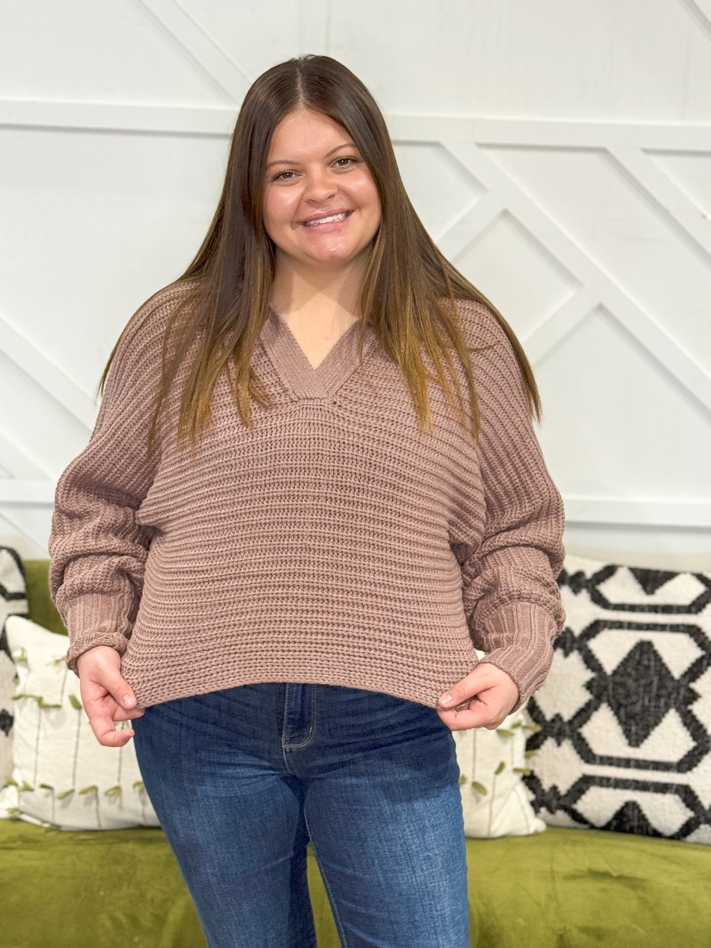 Katie Vneck Sweater