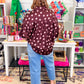 Polka Dot Oversized Top