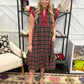 Alanna Plaid Dress