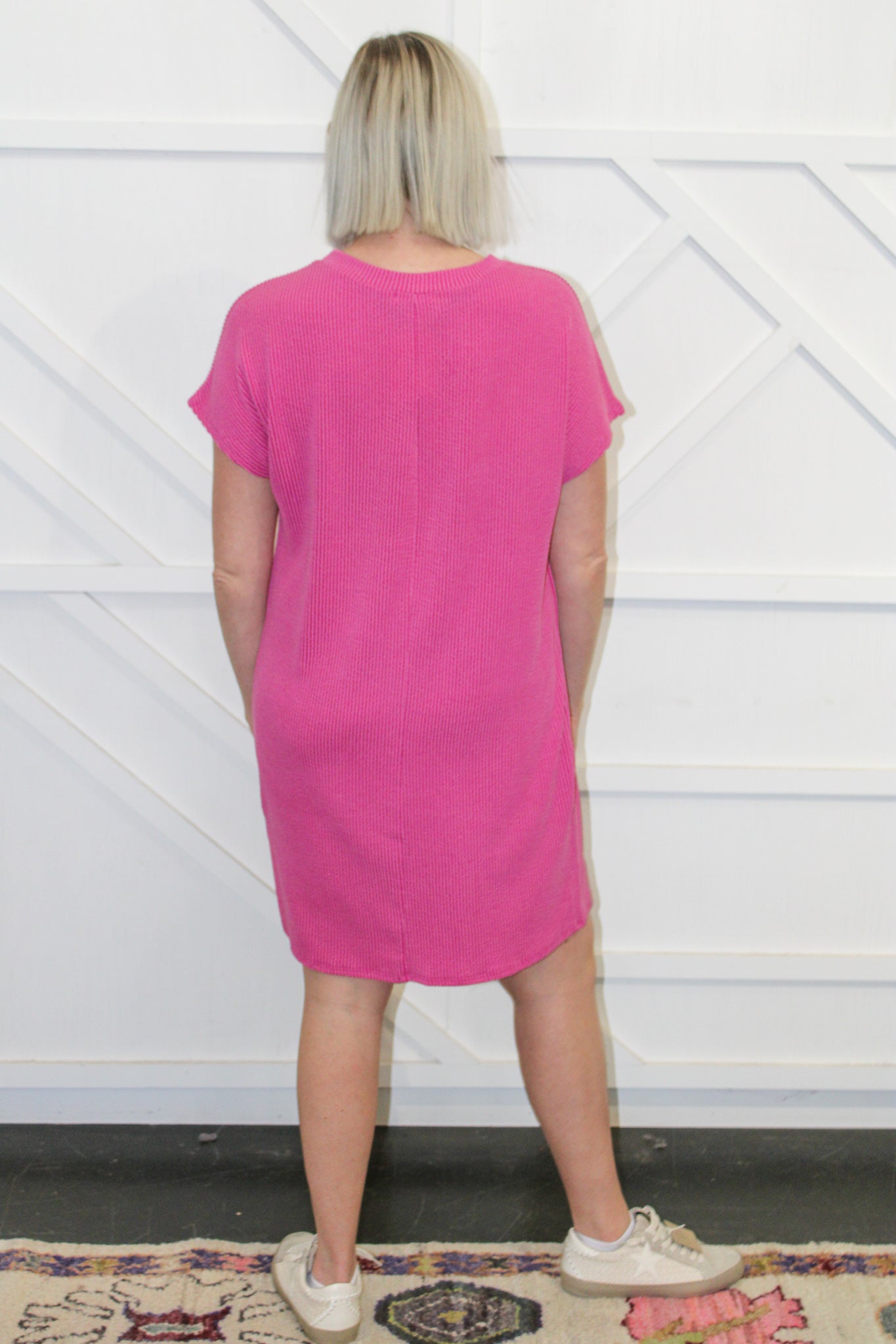 Avery Ribbed Mini Dress