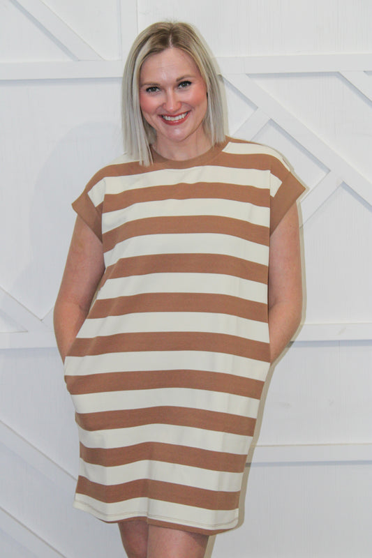 Stephanie Striped Dress