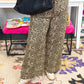 Leopard Pull on Pant