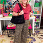 Leopard Pull on Pant