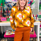 Daisy Embroidery Popover Shirt