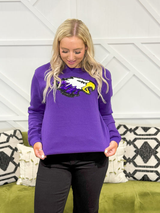 Eagle Sequin Sweatshirt