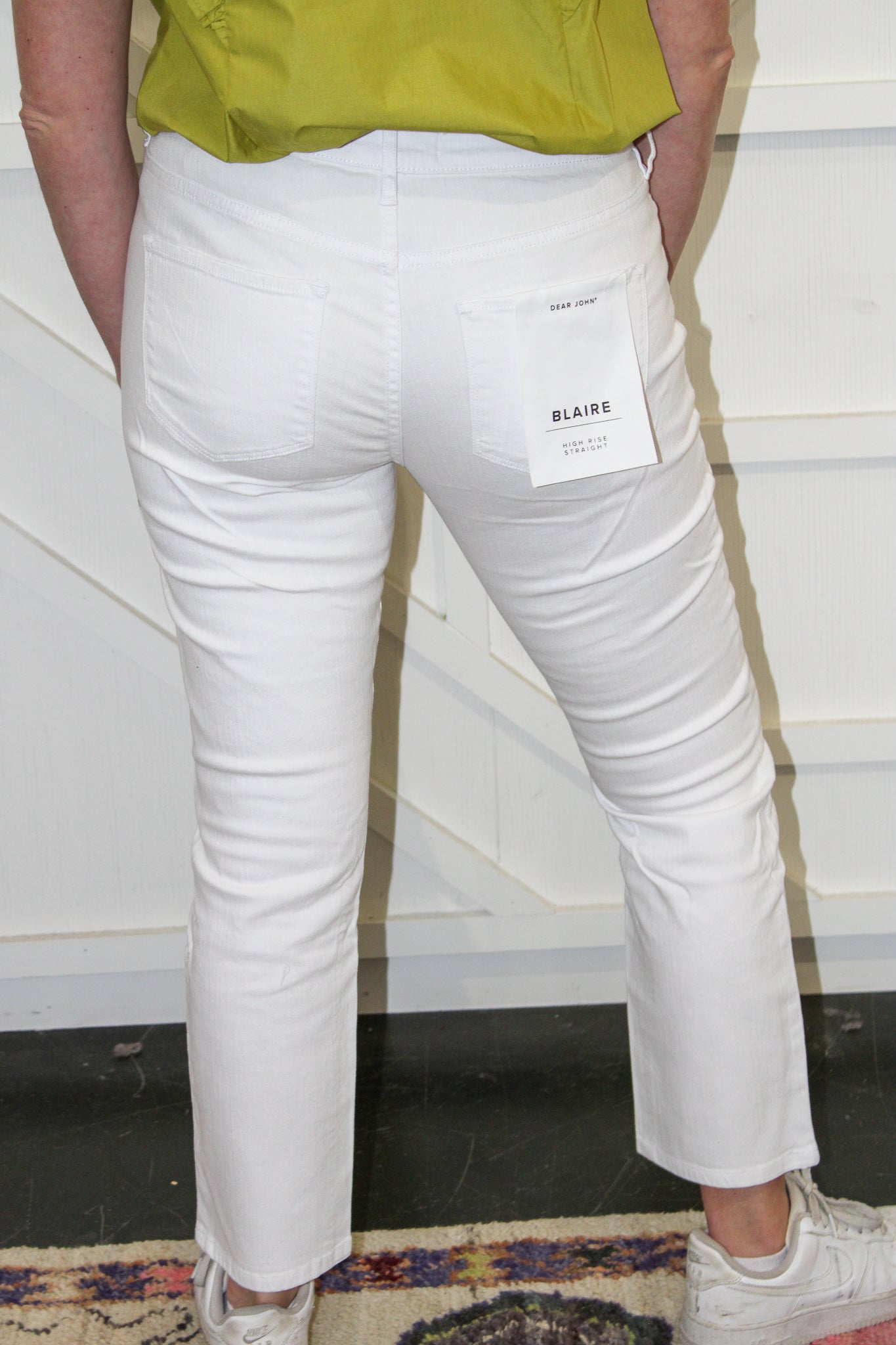 Optic White Blaire Jean