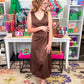 Taylor Aline Midi Dress
