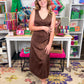 Taylor Aline Midi Dress