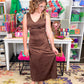 Taylor Aline Midi Dress