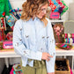 Embroidered Duck Button Down Shirt