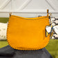 Raquel Whipstitch Trim Saddle Bag