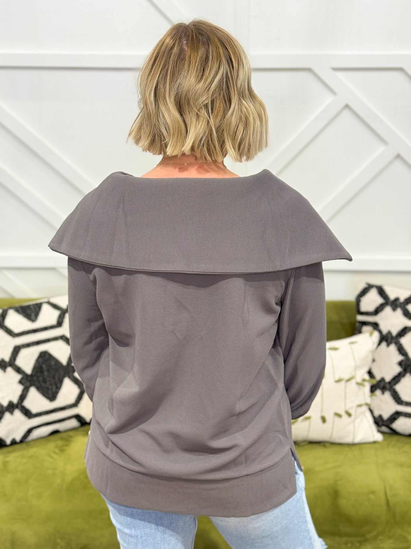 Zoe Half Zip Top