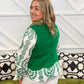 Eyelet Embroidered LS Blouse