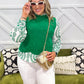 Eyelet Embroidered LS Blouse