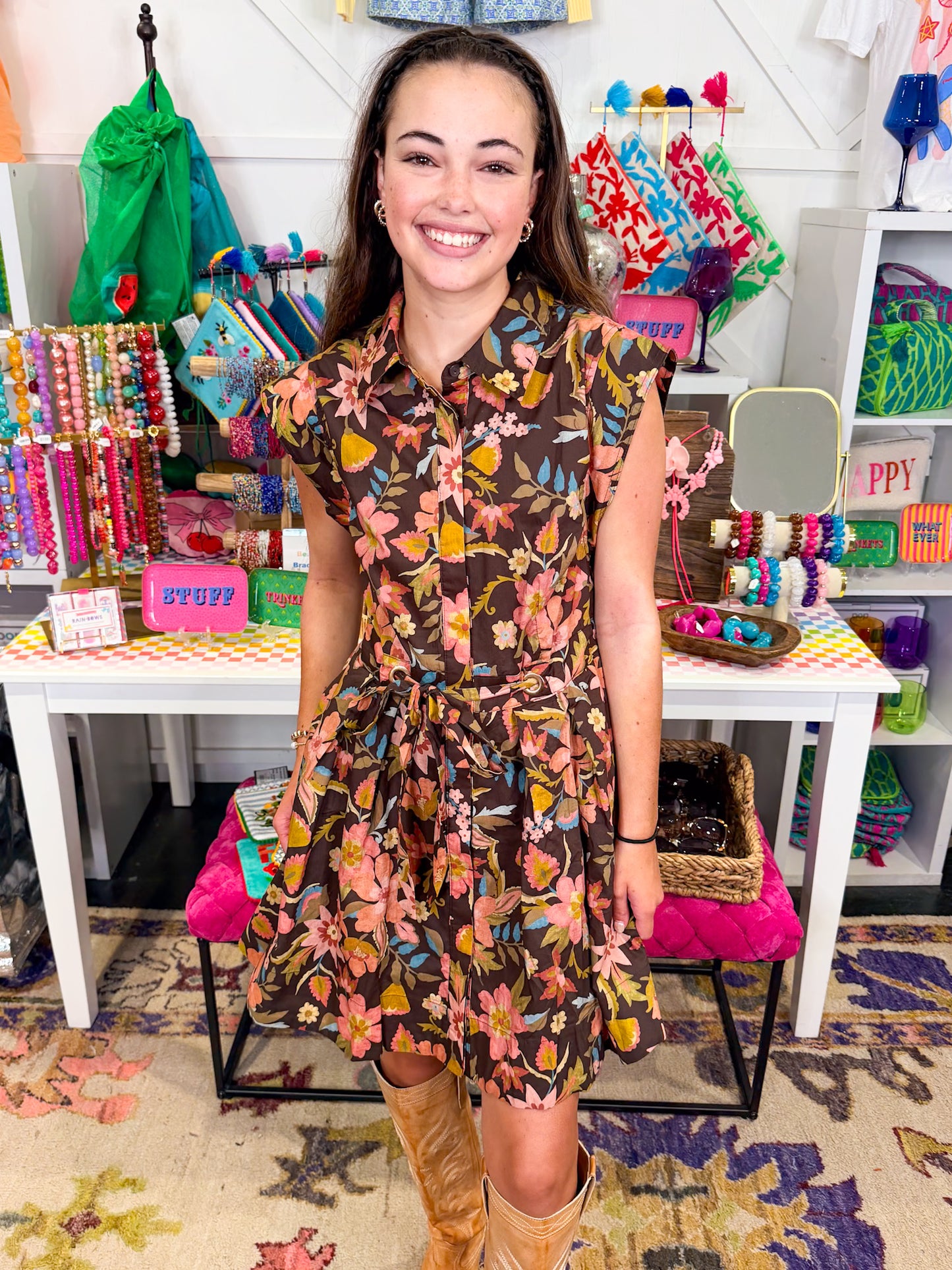 Cristina Floral Mini Dress
