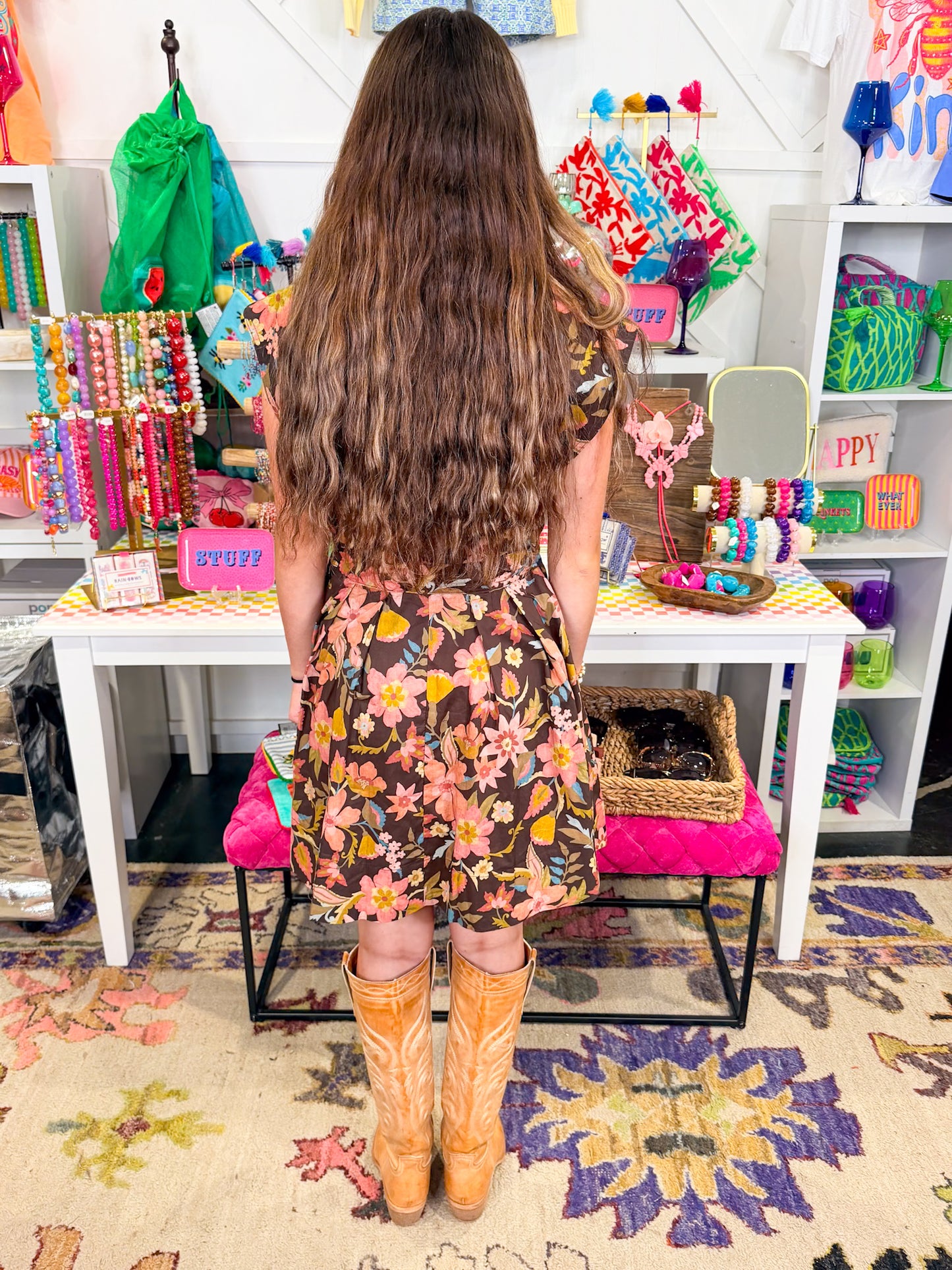 Cristina Floral Mini Dress