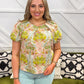 Jen Pleated Neck Top