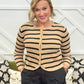 Claire Striped Cardigan