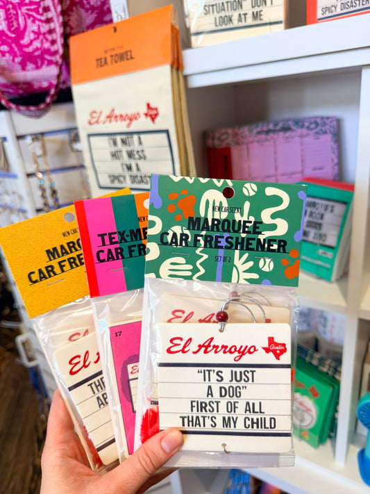 Marquee Car Freshener 2pack