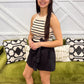 Ann Striped Knit Tank