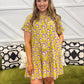 Shift Into Ruffles Dress