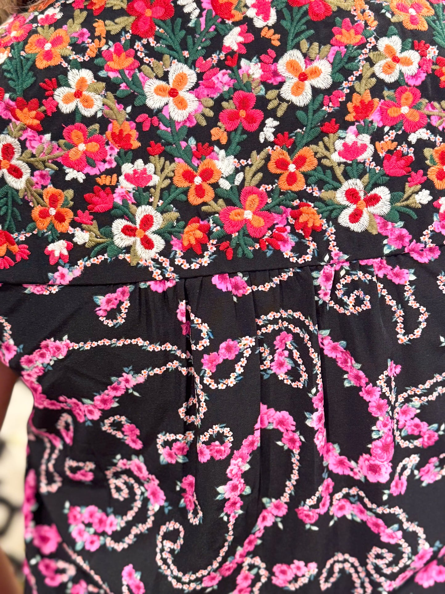 Clio Embroidered Blouse