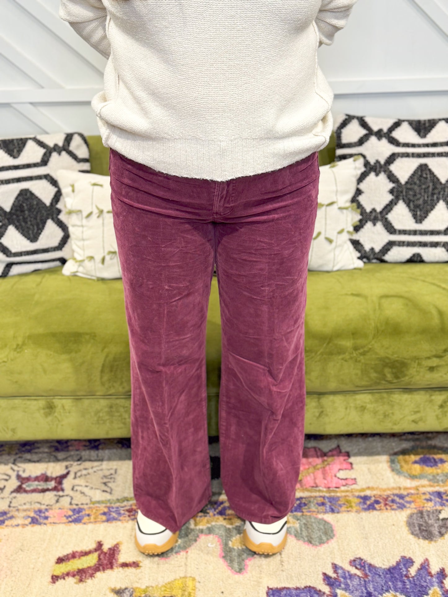 Fiona Plum Berry Pant