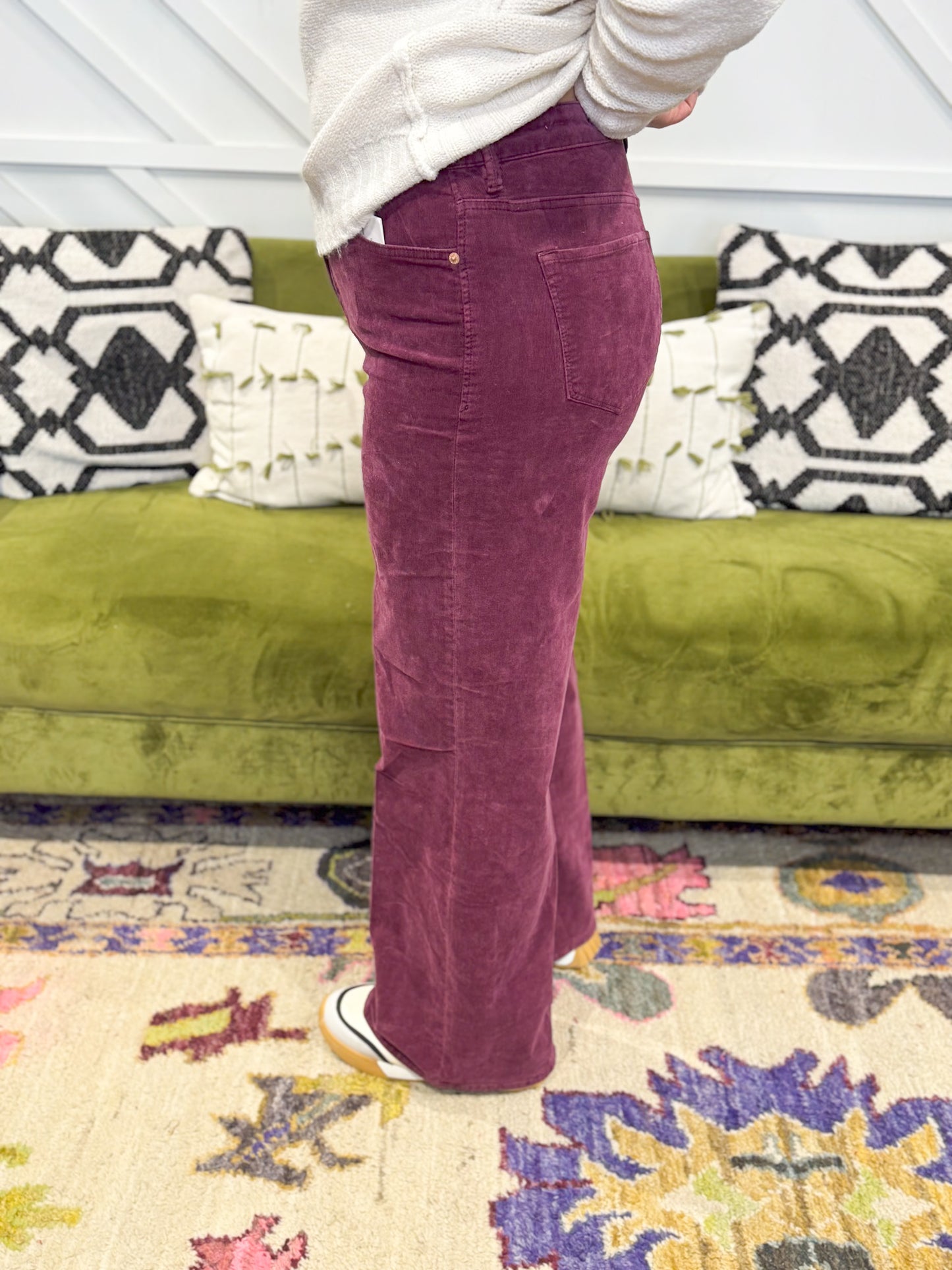 Fiona Plum Berry Pant