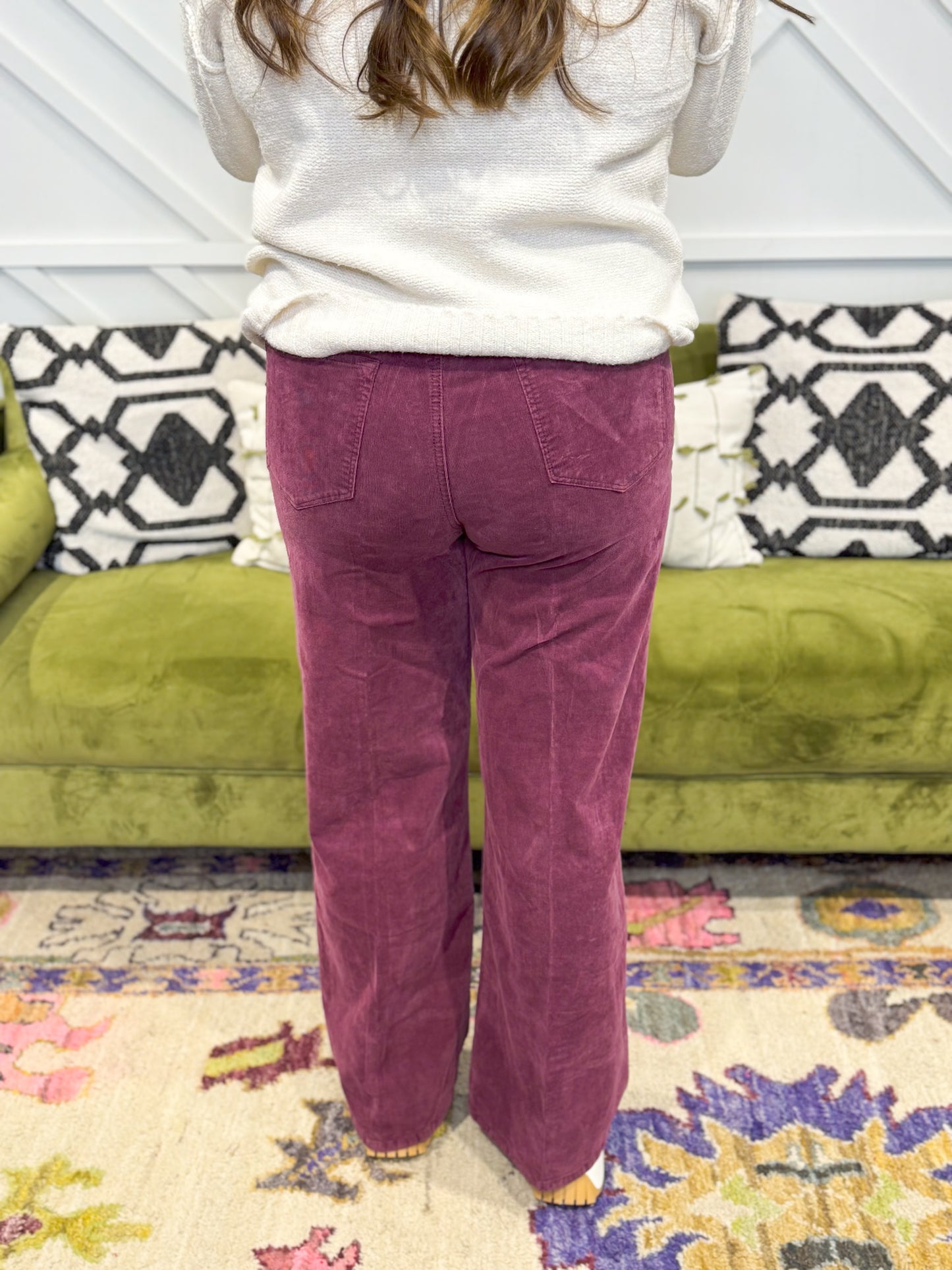 Fiona Plum Berry Pant