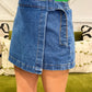 Roxie Denim Skort