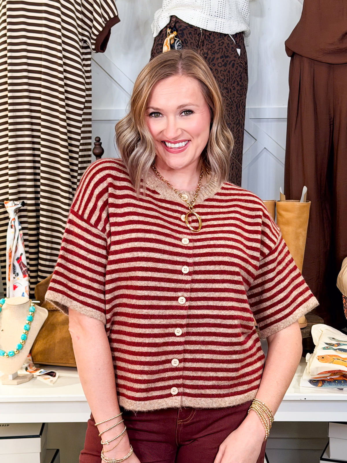 Buffy Striped Sweater