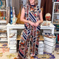 Mixed Media Pant Set