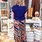 Mixed Media Pant Set