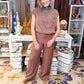 Mocha Pant Set