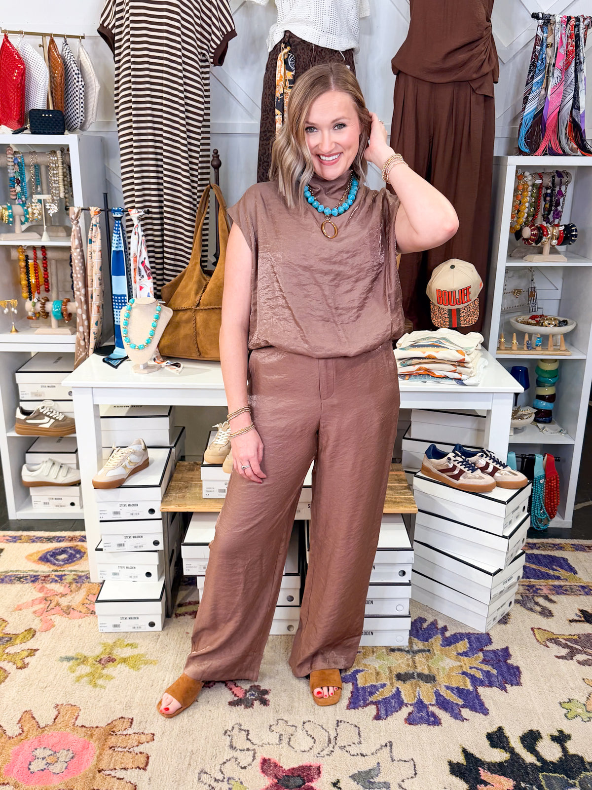 Mocha Pant Set