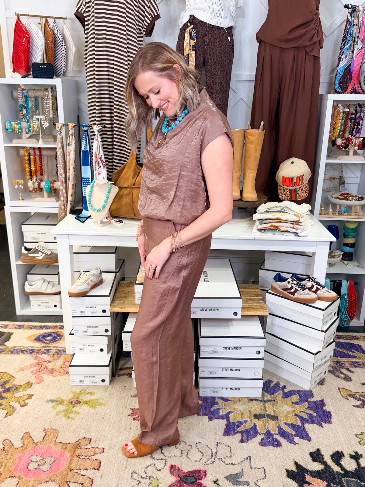 Mocha Pant Set