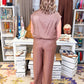 Mocha Pant Set